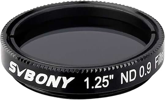 Moon Filter for Telescope, 1.25 inch, 12.5% Transmission