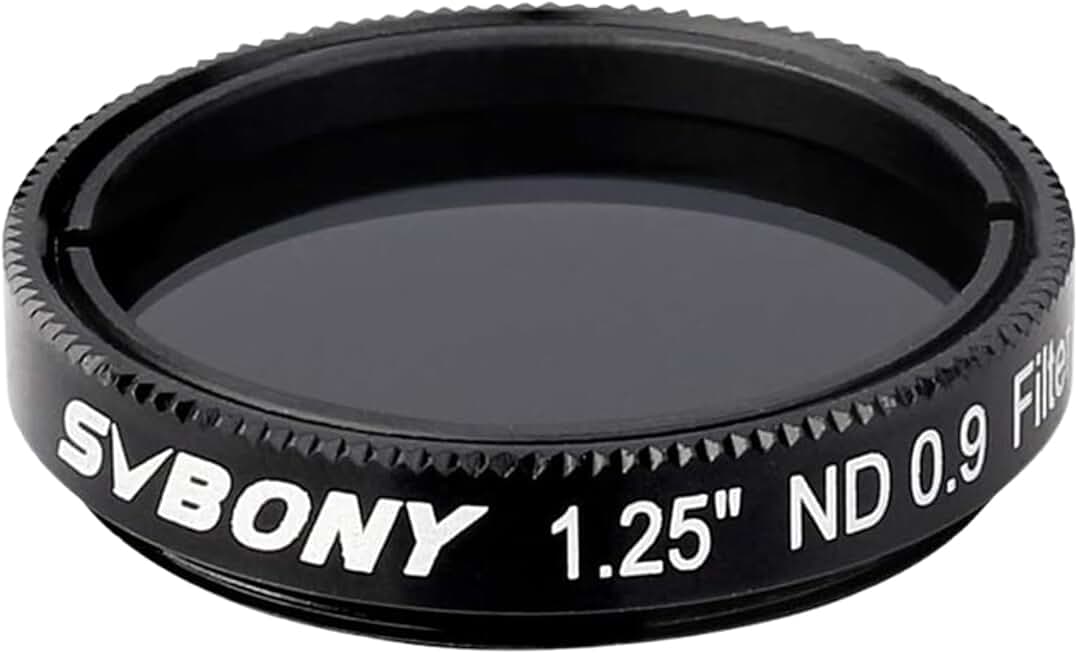 Moon Filter for Telescope, 1.25 inch, 12.5% Transmission