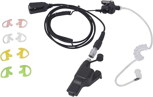 Wired Two-Way Radio Earpiece for Motorola Radios