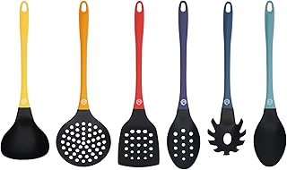 6-Piece Colorful Nylon Kitchen Utensils Set