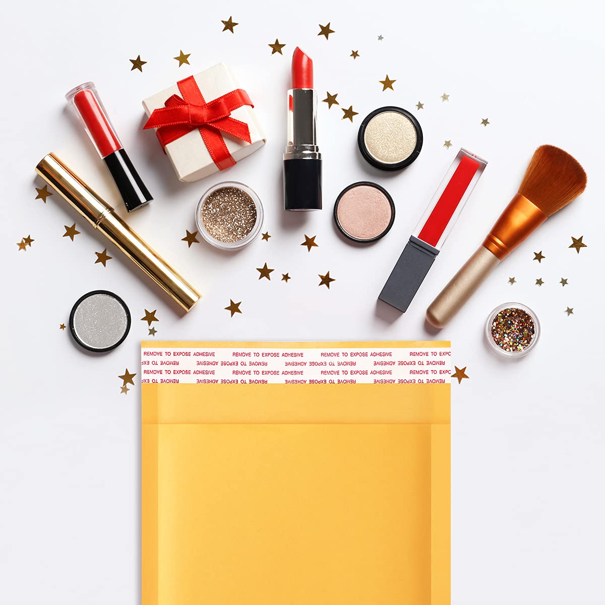 Yellow 6x9 Inch Bubble Mailers, 25 Pack