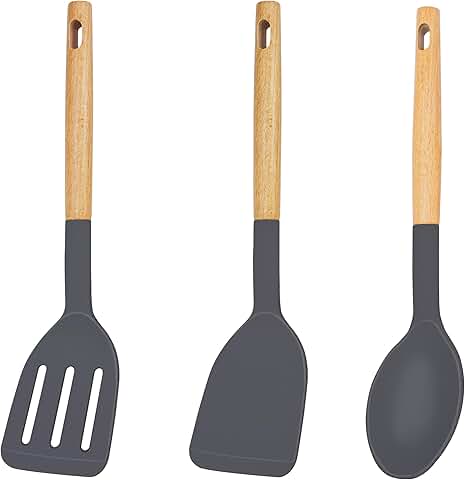 Silicone Spatula Set for Nonstick Cookware