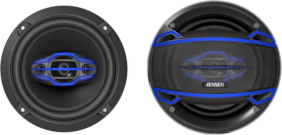 Pair of 6.5-inch 4-Way Car Door Speakers with 320W Peak