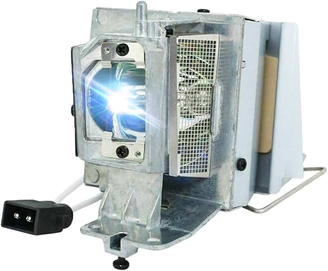 Replacement Lamp Bulb with Housing for Projectors