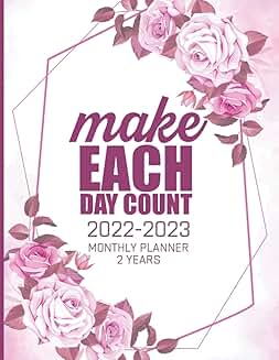 Two-Year Monthly Planner with Holidays