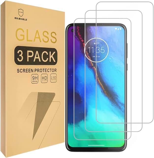 3-Pack Tempered Glass Screen Protector for Moto G Stylus 2020