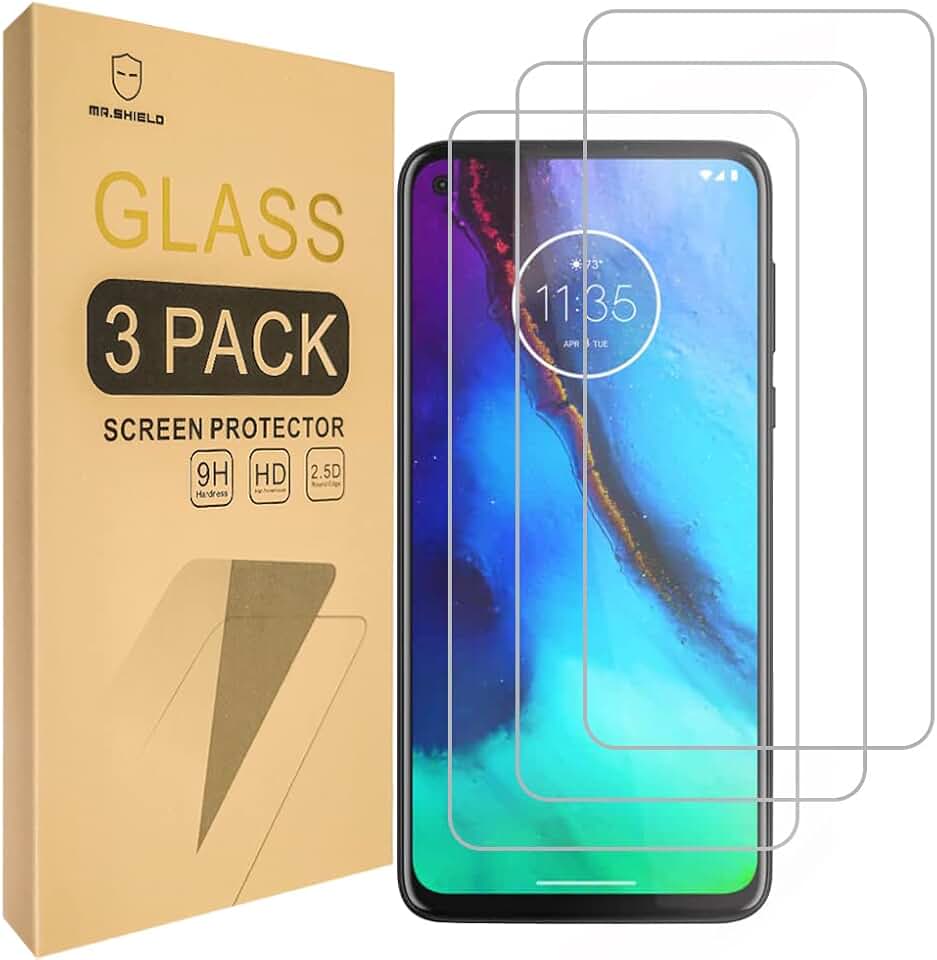 3-Pack Tempered Glass Screen Protector for Moto G Stylus 2020
