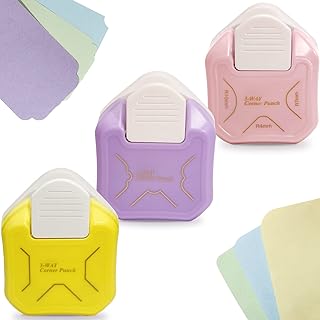 Set of 3 Creative Corner Punches for DIY Projects