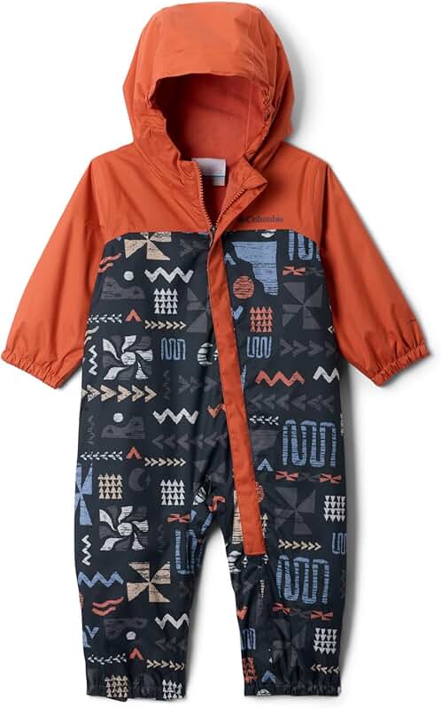 Unisex Baby Rain Suit with Critter Jitters
