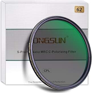 62mm Circular Polarizing Filter for Camera Lens