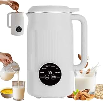8-in-1 Nut Milk and Juice Maker with Self-Cleaning