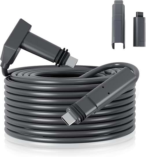 Waterproof 10m Cable for Starlink Gen 2, Gray