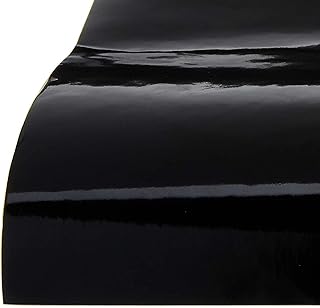 Black 12x12 Inch Permanent Adhesive Vinyl Sheets, 20 Pack
