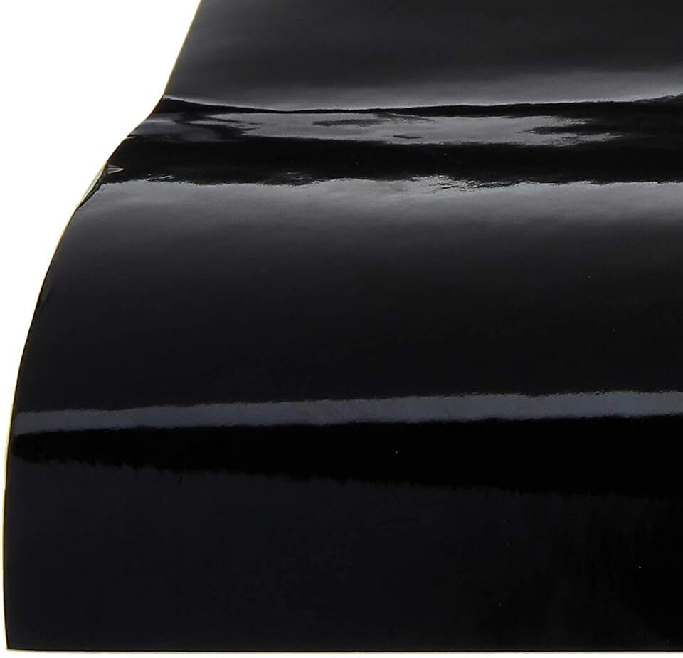 Black 12x12 Inch Permanent Adhesive Vinyl Sheets, 20 Pack