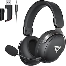 Wireless Gaming Headset with 80-Hour Battery and 7.1 Surround