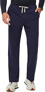 Men's Navy Blue Scrub Pants, X-Small Short