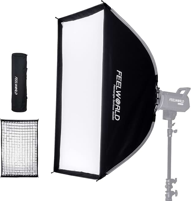 Rectangular Softbox 60x90cm for Studio Lights
