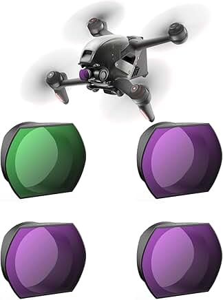 4-Pack ND and CPL Filters for FPV Drone