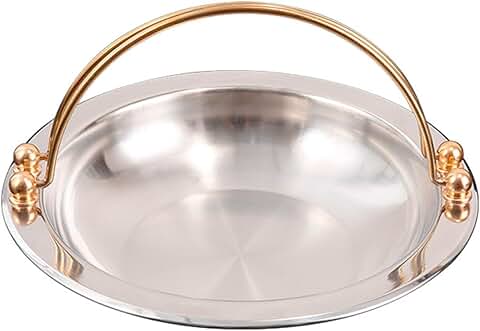 30cm Stainless Steel Paella and Hot Pot Pan