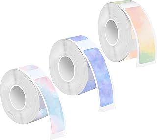 D30 Label Tape, 12x40mm, 3 Rolls, 540 Labels