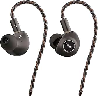 Delci IEMs with 10mm Dynamic Driver and Detachable Cable