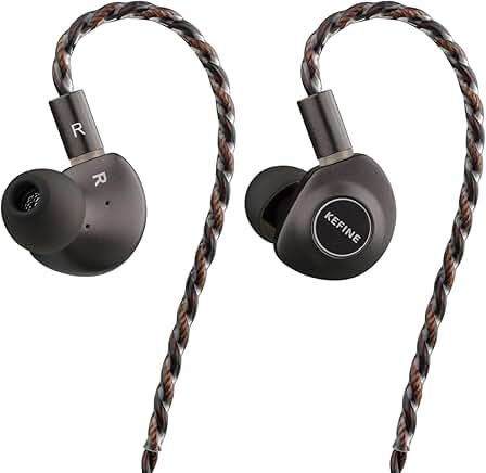 Delci IEMs with 10mm Dynamic Driver and Detachable Cable