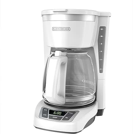 12-Cup Digital Coffee Maker with Programmable Features