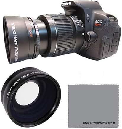 58mm 0.43x HD Wide Angle Lens for DSLR Cameras