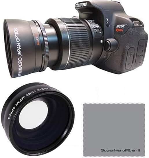 58mm 0.43x HD Wide Angle Lens for DSLR Cameras