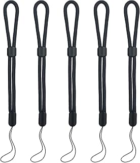 5-Pack Adjustable Nylon Wrist Straps, 8.8 Inch