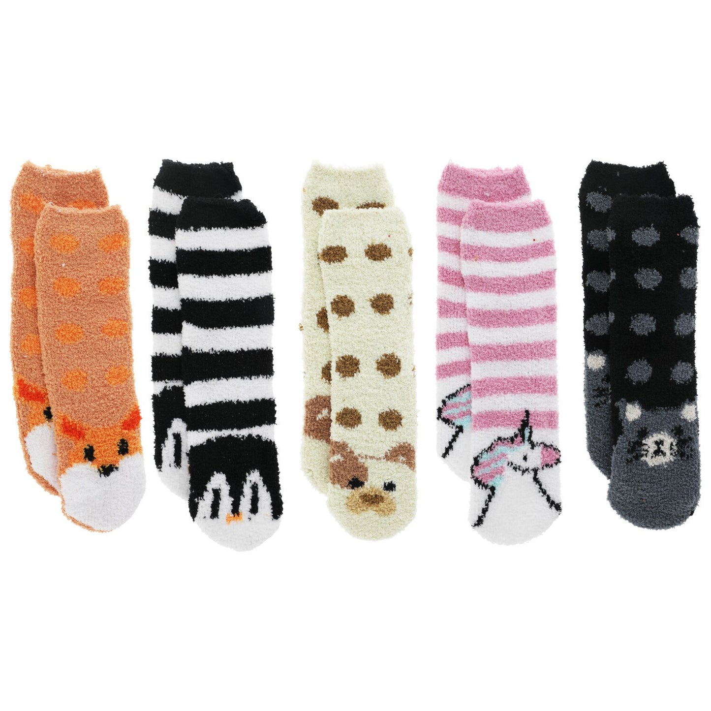 Snugadoo Too Kids' Critter Socks (Pack of 36)