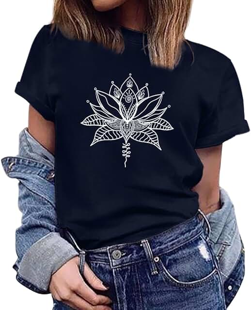 Women's Short Sleeve Casual Graphic T-Shirt