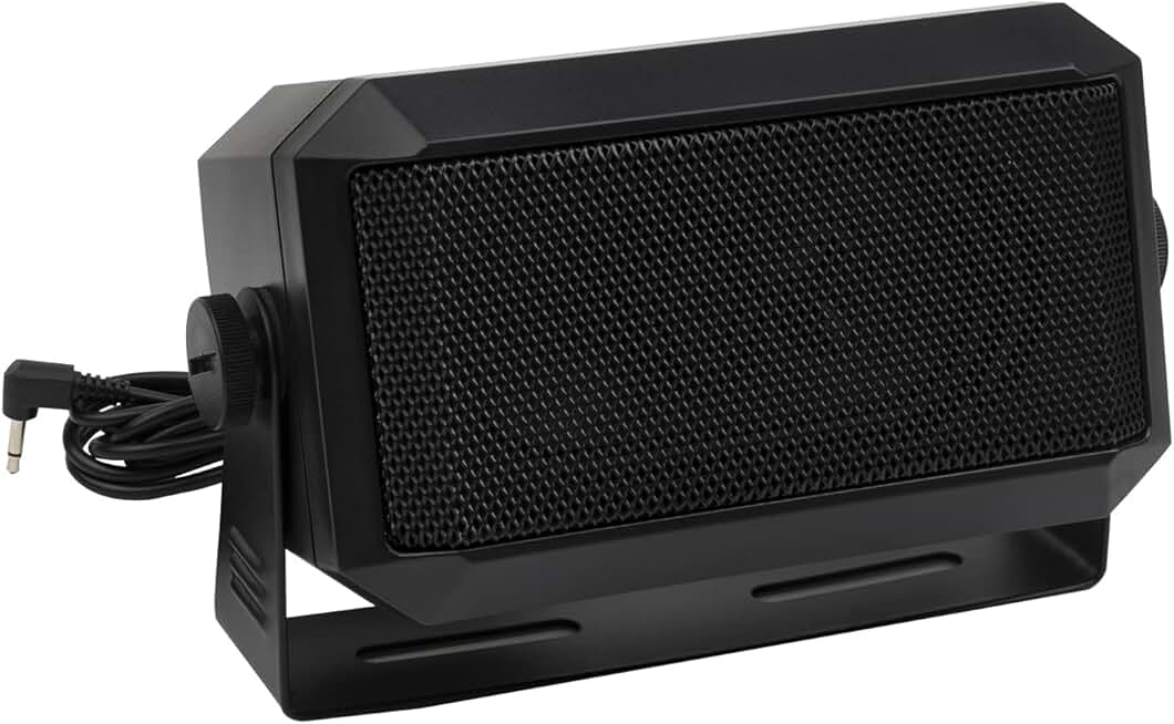 Rectangular External Speaker for Radio and Scanners