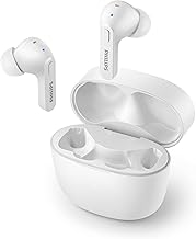Wireless headphones with water resistance and small charging case