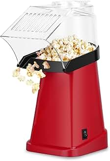 Hot Air Popcorn Maker with Bowl and Accessories