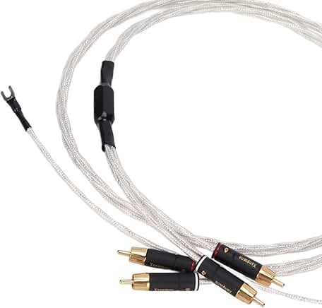 3ft RCA Stereo Audio Cable with Ground Wires