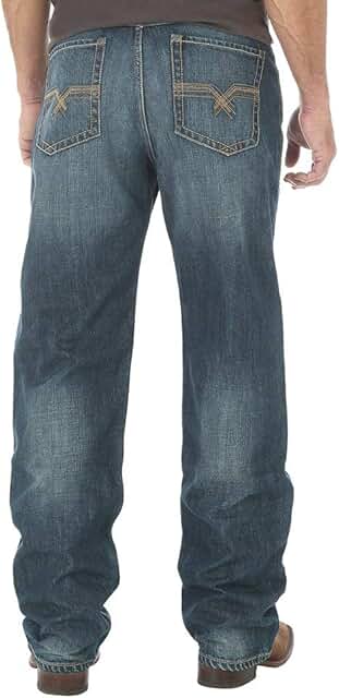 Men's Relaxed Fit Straight Jeans, Size 33