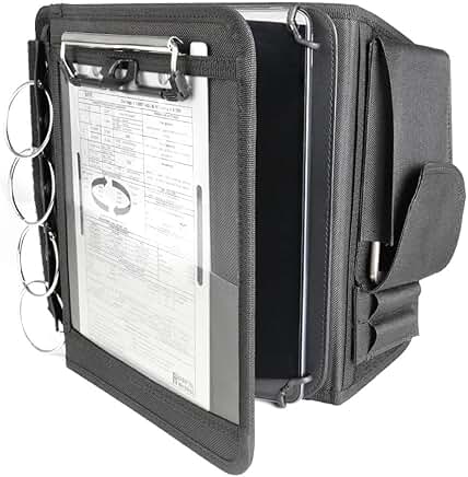 Adjustable Pilot Kneeboard with Aluminum Clipboard