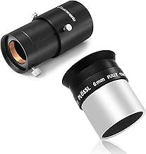 Extendable 2-Inch Metal Photo Adapter with 6mm Eyepiece