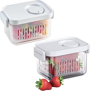 Produce Saver with Freshness Timer, 2-Piece Set