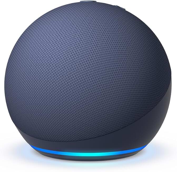 Vibrant Sounding Deep Sea Blue Smart Speaker