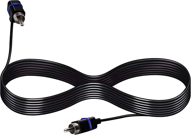 Blue Satellite Speaker Cable, 24.4 Feet