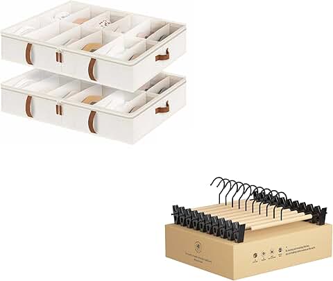 Under Bed Shoe and Pants Organizer