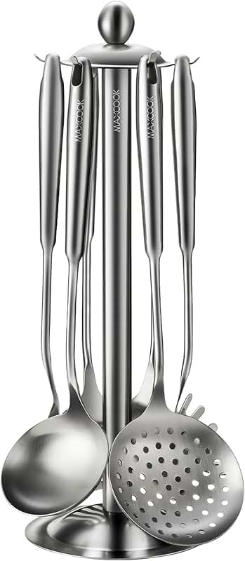 12-inch high heat nylon cooking spoons, set of 2