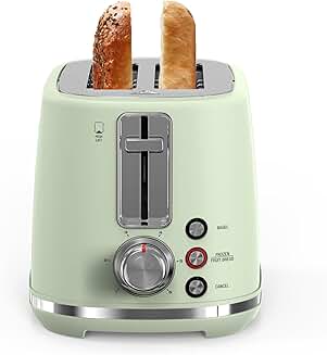 Two-Slice Toaster with Wide Slots and Easy Clean