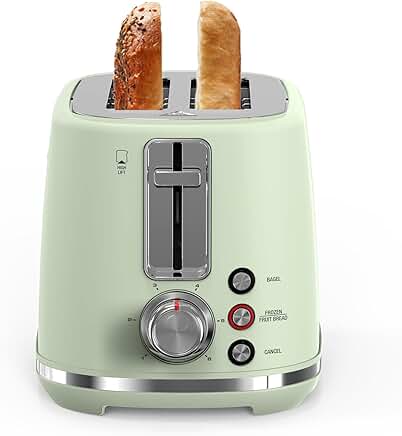 Two-Slice Toaster with Wide Slots and Easy Clean