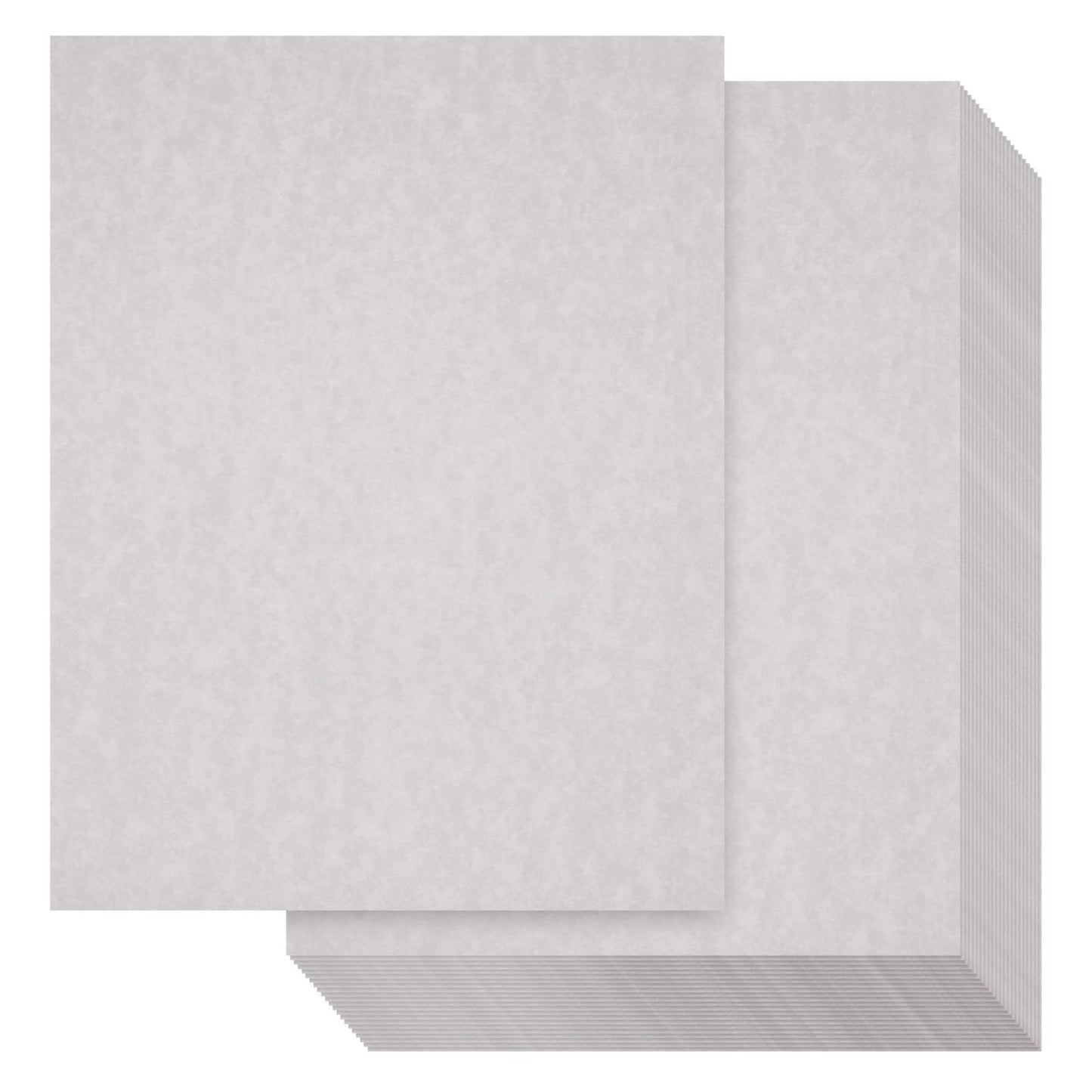 Light Gray Textured Certificate Paper, 8.5 x 11, 96 Sheets