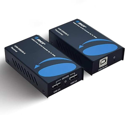 USB 2.0 Over Ethernet Extender, 330 Feet, 2 Ports