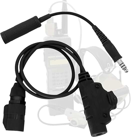 6-Pin V2 U94 PTT Adapter for Tactical Headsets