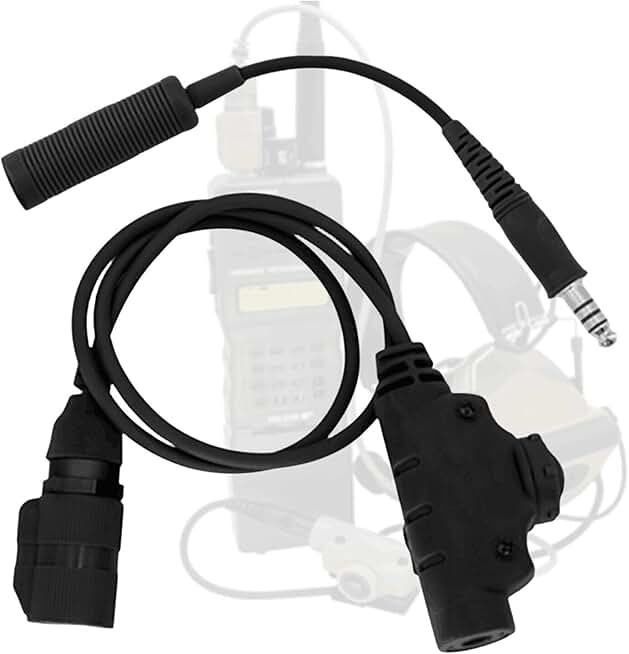 6-Pin V2 U94 PTT Adapter for Tactical Headsets